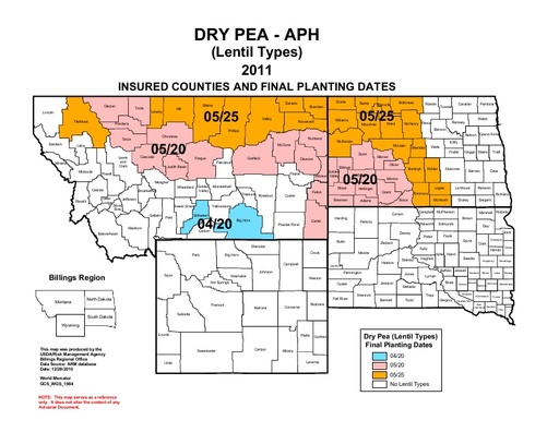 2011 Lentil Northern Tier Insurance