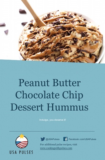 Peanut Butter Chocolate Dessert Hummus