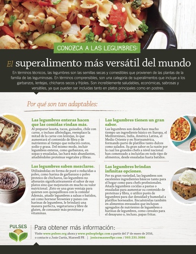 Conozca a Las Legumres: El Superalimento mas versatil del mundo