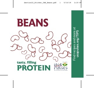 Beans Sticker (Can)