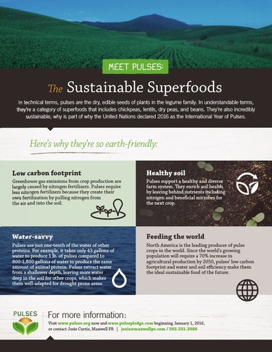 Meet Pulses: The Sustainable Superfoods