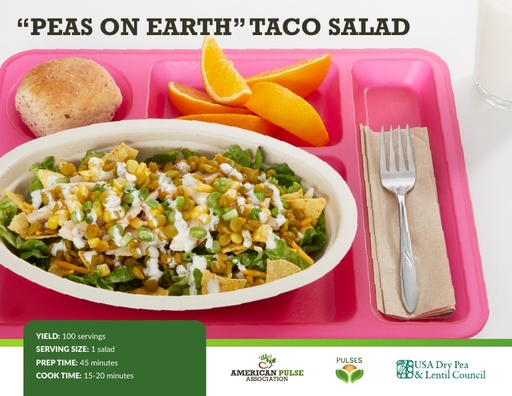 Peas on Earth Taco Salad