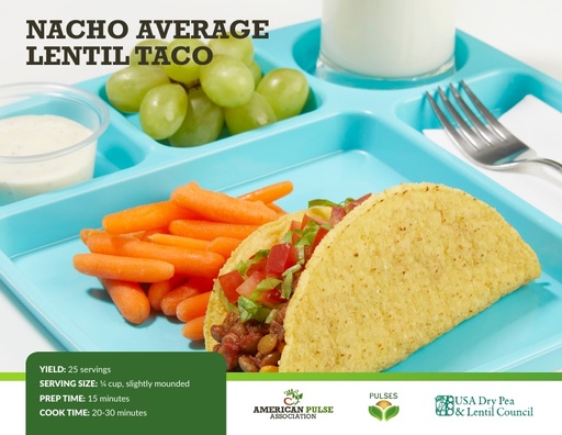 Nacho Average Lentil Taco